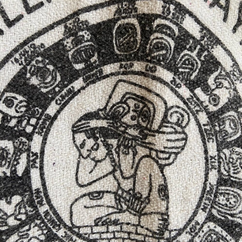 Drawstring Backpack Burlap Duffle Bag Beach Bag - image 2